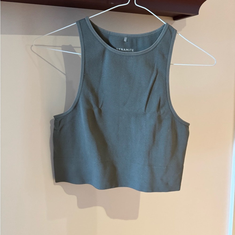 Dynamite Women's Charcoal Tank Top